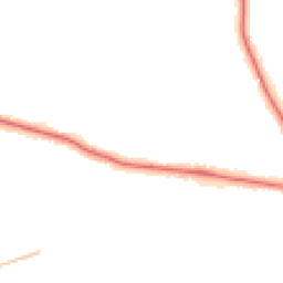 Night-time road noise heatmap for RH19 2SP