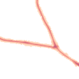 Night-time road noise heatmap for RH19 2SQ