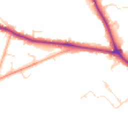 Daytime road noise heatmap for RH19 2SR