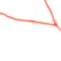 Night-time road noise heatmap for RH19 2SR