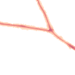 Night-time road noise heatmap for RH19 2SW