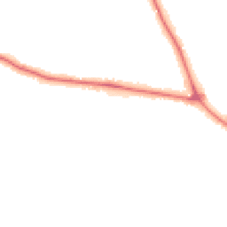 Night-time road noise heatmap for RH19 2SY