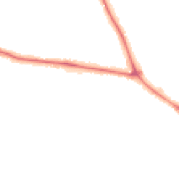 Night-time road noise heatmap for RH19 2TE