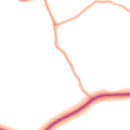 Daytime road noise heatmap for RH19 3PY