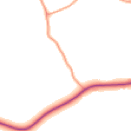 Daytime road noise heatmap for RH19 3PZ