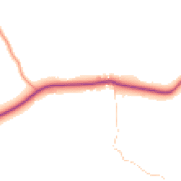 Daytime road noise heatmap for RH19 3QB