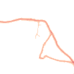 Daytime road noise heatmap for RH19 4HN