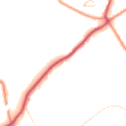 Daytime road noise heatmap for RH19 4LX