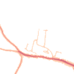Daytime road noise heatmap for RH19 4PE