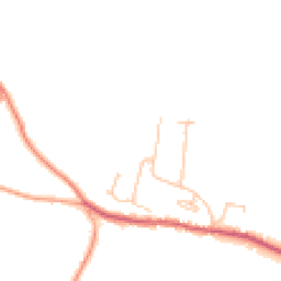 Daytime road noise heatmap for RH19 4PF