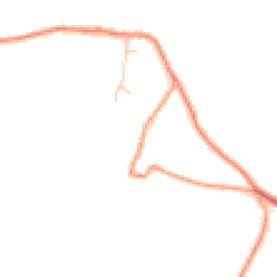 Daytime road noise heatmap for RH19 4QF