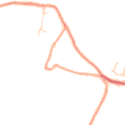 Daytime road noise heatmap for RH19 4QH