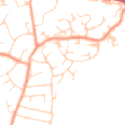 Daytime road noise heatmap for RH19 4RZ