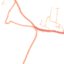 Daytime road noise heatmap for RH19 4SJ