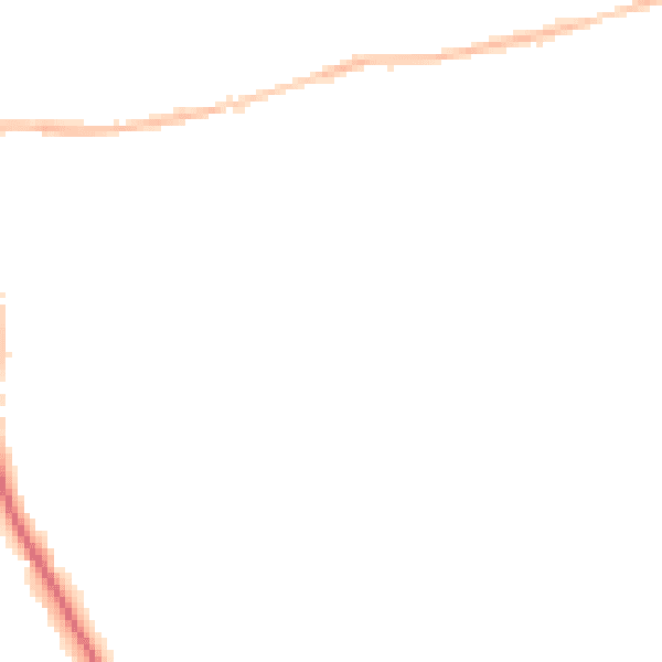 Night-time road noise heatmap for RH2 7HF