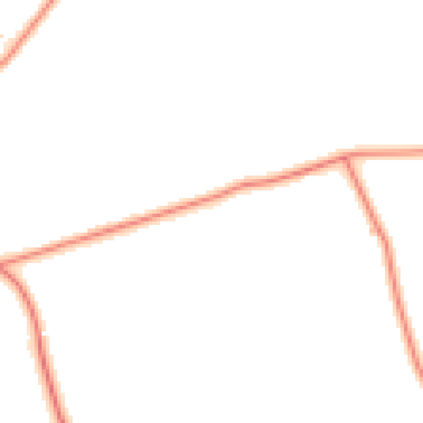 Daytime road noise heatmap for RH2 8NS