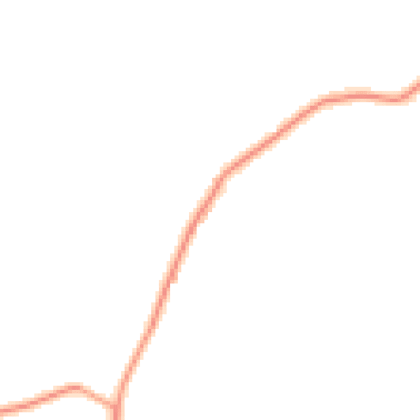 Daytime road noise heatmap for RH2 8PT