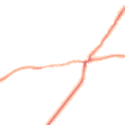 Night-time road noise heatmap for RH20 1AJ