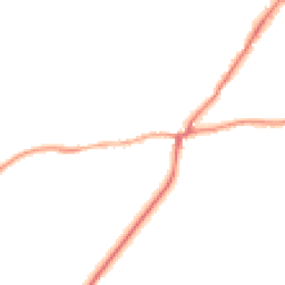 Night-time road noise heatmap for RH20 1AU