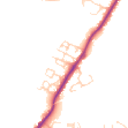 Daytime road noise heatmap for RH20 1BE