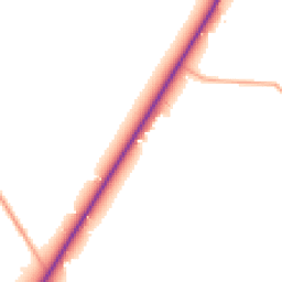 Daytime road noise heatmap for RH20 1DN