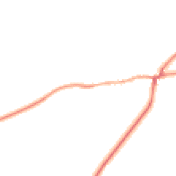 Night-time road noise heatmap for RH20 1DP