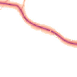 Daytime road noise heatmap for RH20 1EA