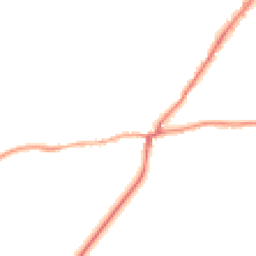 Night-time road noise heatmap for RH20 1FT