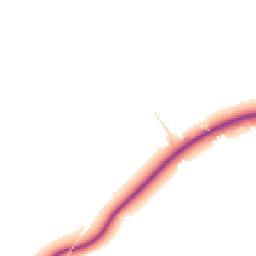 Daytime road noise heatmap for RH20 1LA