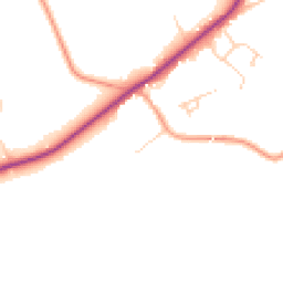 Daytime road noise heatmap for RH20 1LT