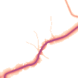 Daytime road noise heatmap for RH20 1NF