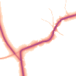 Daytime road noise heatmap for RH20 1NH