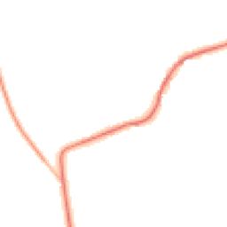 Night-time road noise heatmap for RH20 1NH
