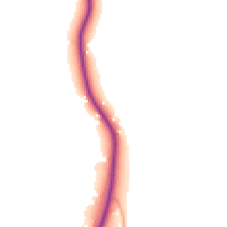 Daytime road noise heatmap for RH20 1NP