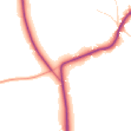 Daytime road noise heatmap for RH20 1NY