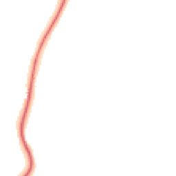 Night-time road noise heatmap for RH20 1PD