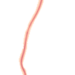 Night-time road noise heatmap for RH20 1PF