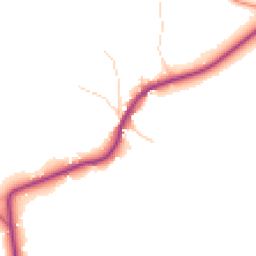 Daytime road noise heatmap for RH20 1SA
