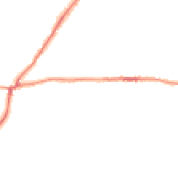 Night-time road noise heatmap for RH20 2BE