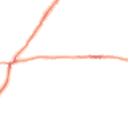 Night-time road noise heatmap for RH20 2DD