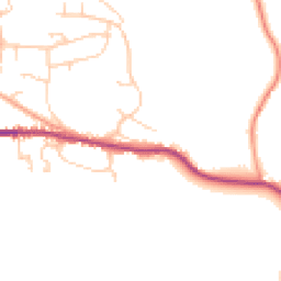 Daytime road noise heatmap for RH20 2DN