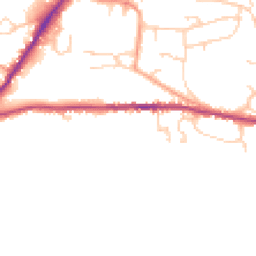 Daytime road noise heatmap for RH20 2HT