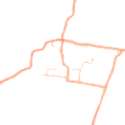 Daytime road noise heatmap for RH20 2JW