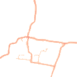 Daytime road noise heatmap for RH20 2JY