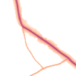 Daytime road noise heatmap for RH20 2LW