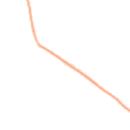Night-time road noise heatmap for RH20 2LW