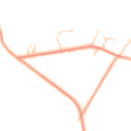 Daytime road noise heatmap for RH20 2NJ