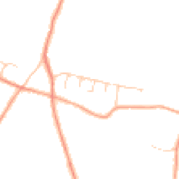 Daytime road noise heatmap for RH20 2QF