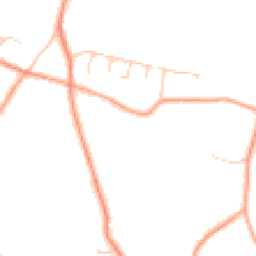 Daytime road noise heatmap for RH20 2QJ