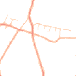 Daytime road noise heatmap for RH20 2QP